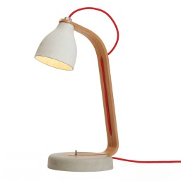 Heavy desk Lamp - White