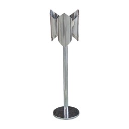 Italian chrome standing lamp