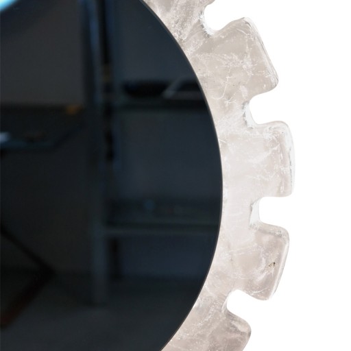 illuminated resin mirror