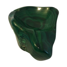 Malachite ashtray